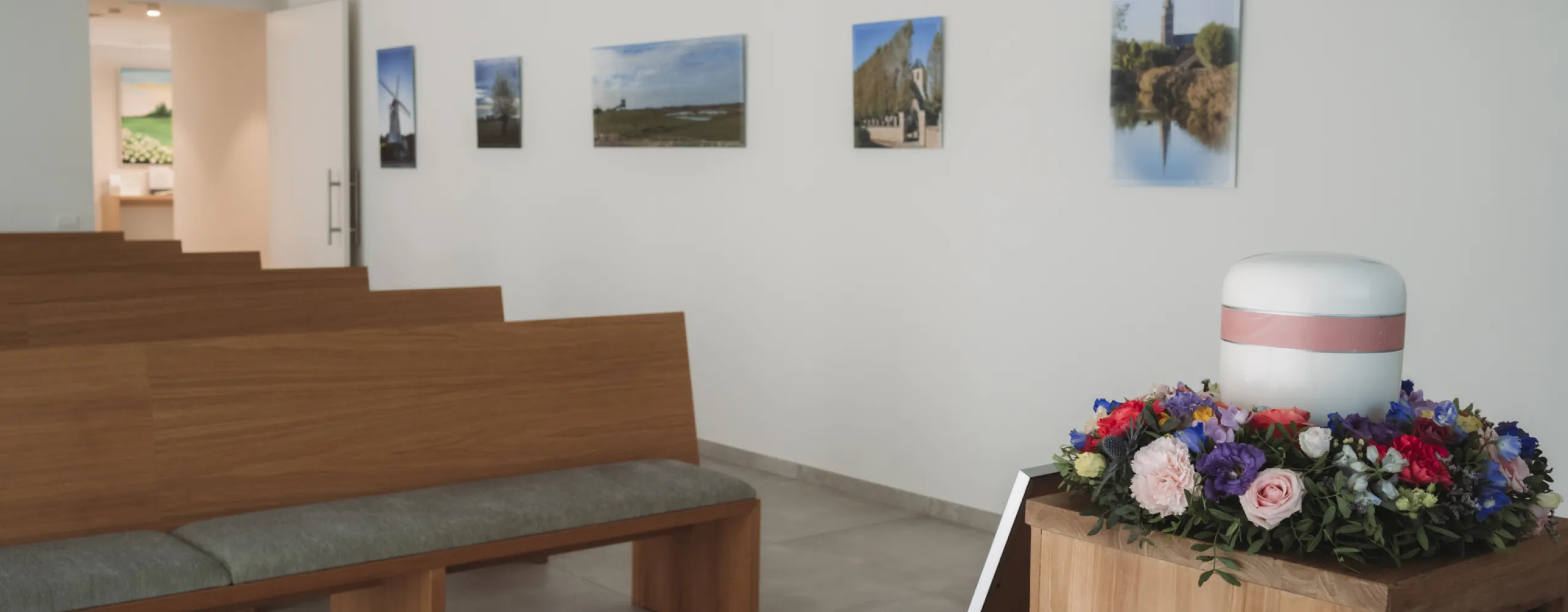 Aula Uitvaartzorg Bentein & Pollet in Oudenburg